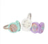 Winter new earmuffs fade color knitted warm earmuffs student plush earmuffs